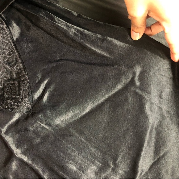 ZARA SATIN LINGERIE STYLE DRESS - Picture 11 of 14